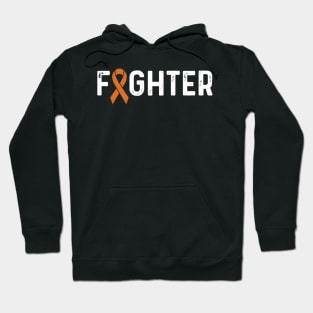 Multiple Sclerosis Awareness Orange Ribbon Ms Fighter Hoodie